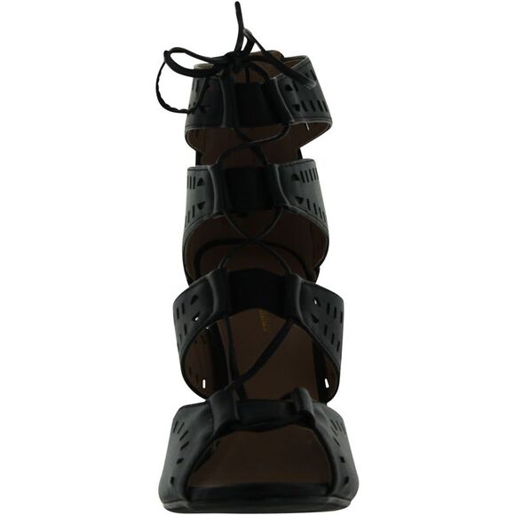 Mark and Maddux Common-02A Black Womens sandals 8.5 NEW - Picture 3 of 4